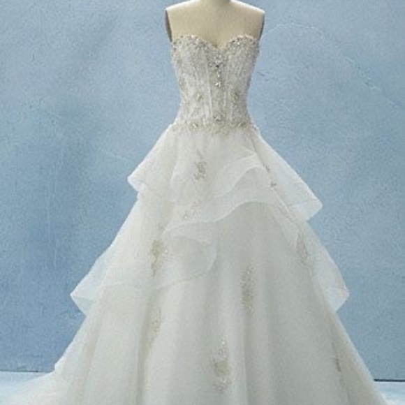 Disney Belle Wedding Dress by Alfred Angelo - Picture 4 of 5